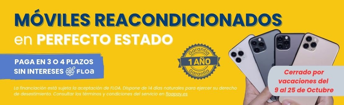 Moviles reacondicionados al mejor precio